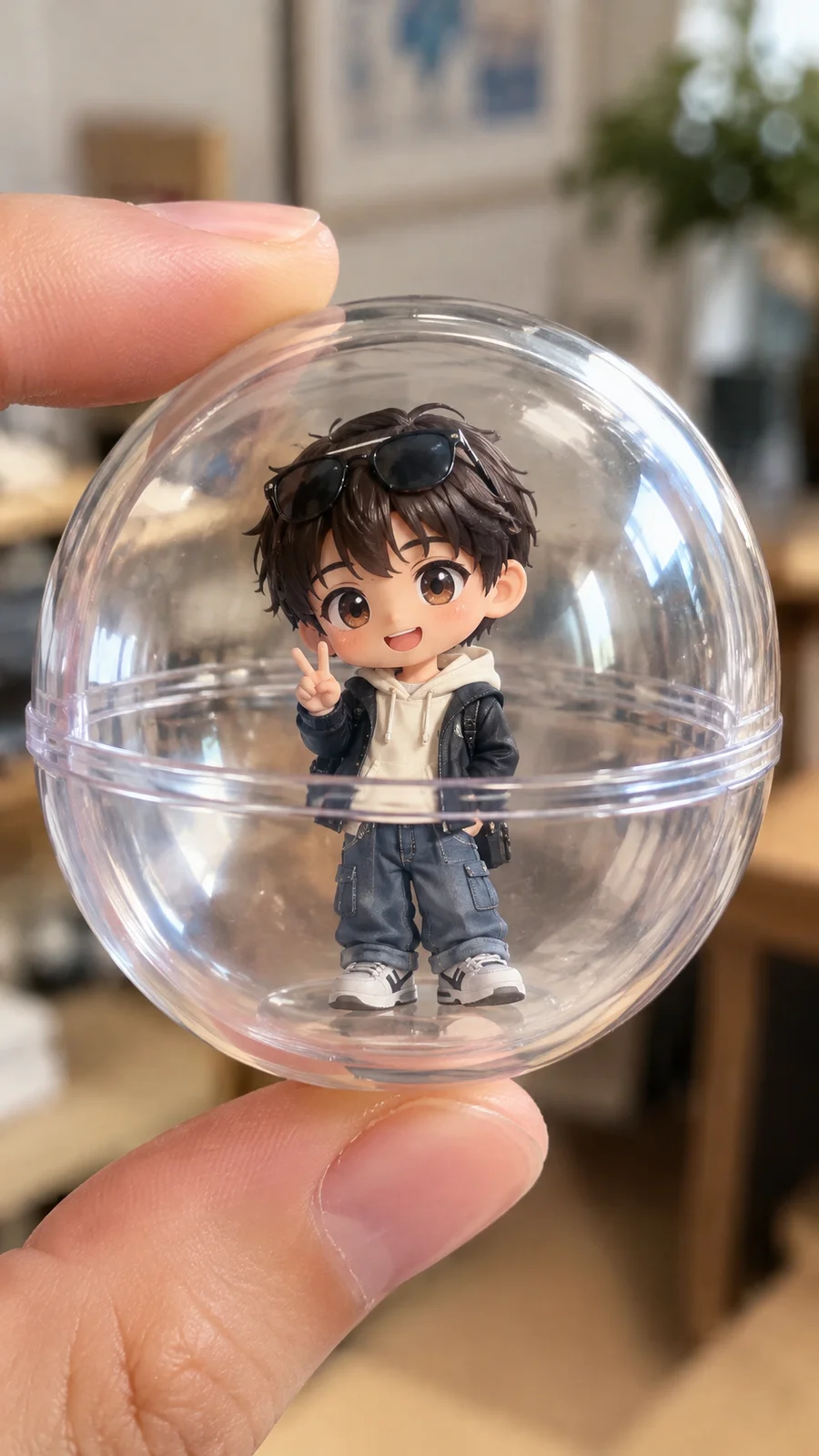 カプセルトイ風ちびキャラ3Dフィギュア - 8