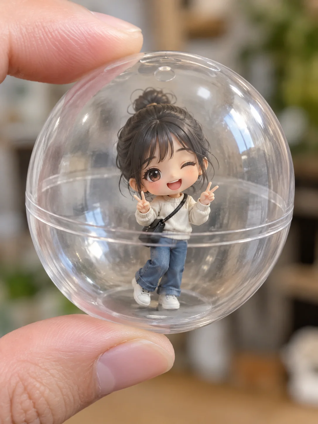 カプセルトイ風ちびキャラ3Dフィギュア - 2