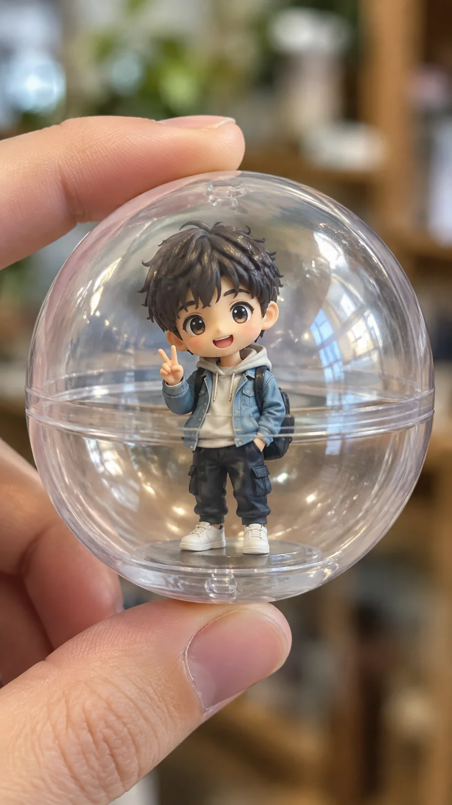 カプセルトイ風ちびキャラ3Dフィギュア - 7